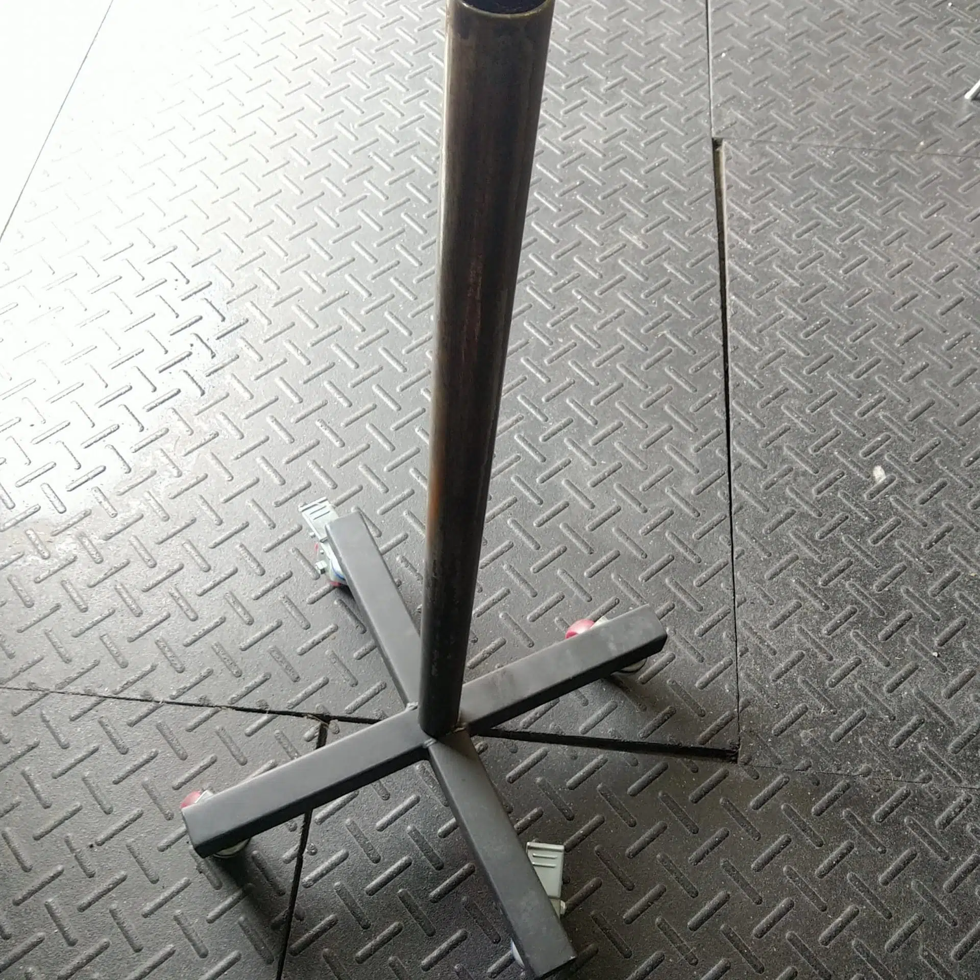 Rack mobile à disques olympiques