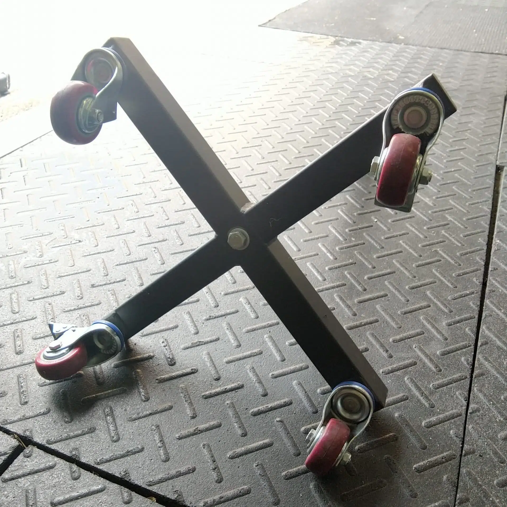 Rack mobile à disques olympiques – Image 2