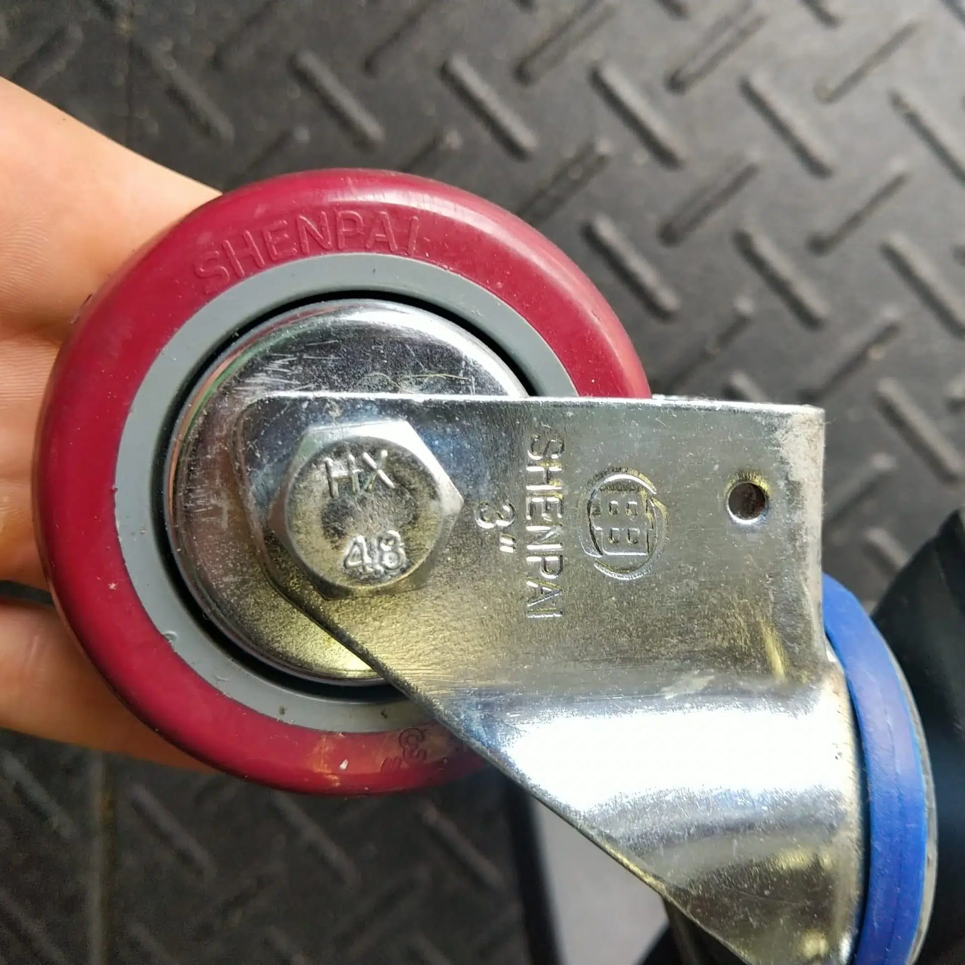 Rack mobile à disques olympiques – Image 3