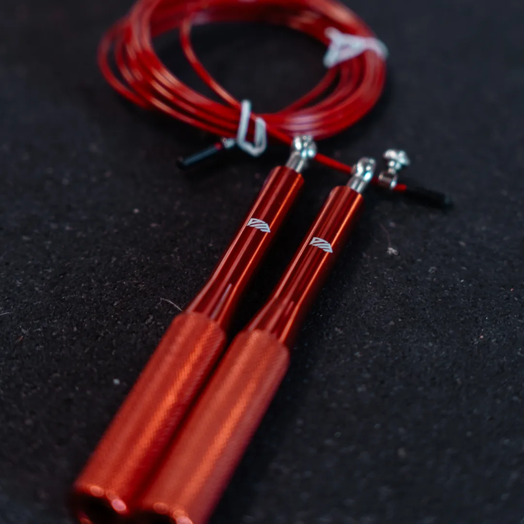 corde à sauter rouge