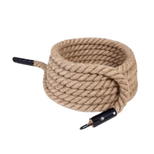 corde à grimper enroulée