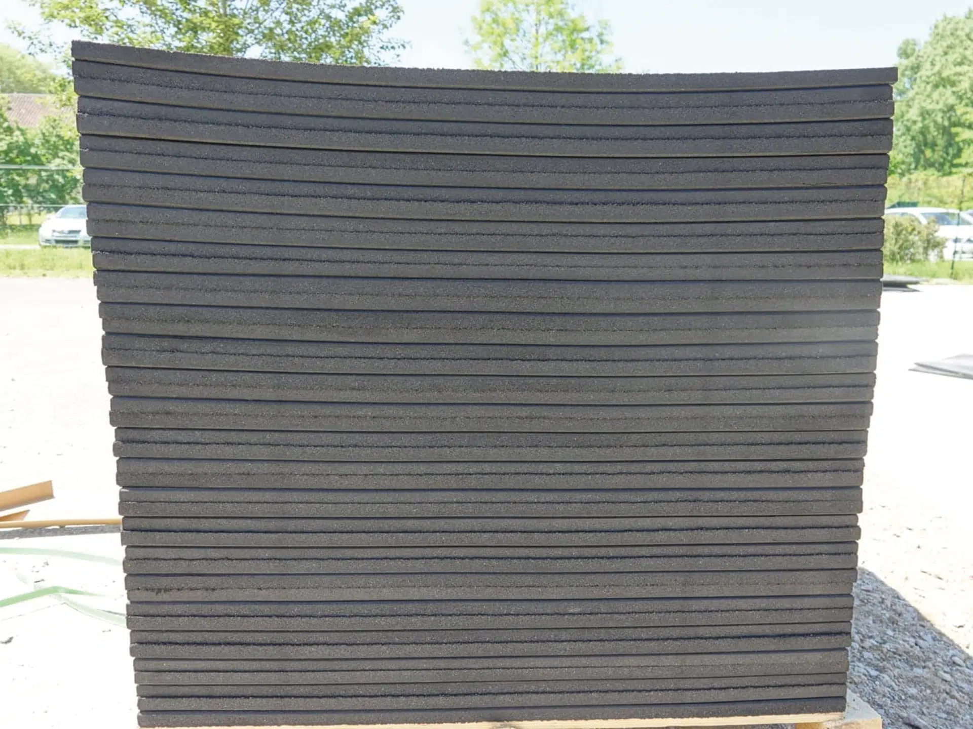Sol caoutchouc dalle / Rubber floor square – Image 5