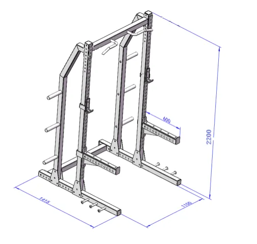 Half Rack à Squat – Image 3