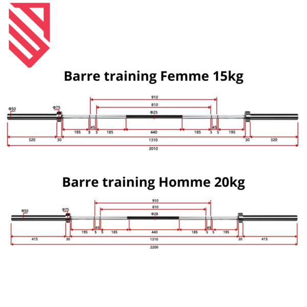 Barre Olympique TRAINING