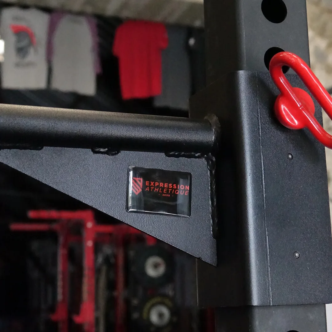 Barre à traction amovible sur rig zoomé