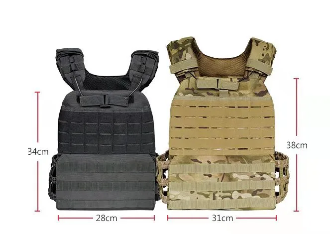 Gilet lesté dimensions