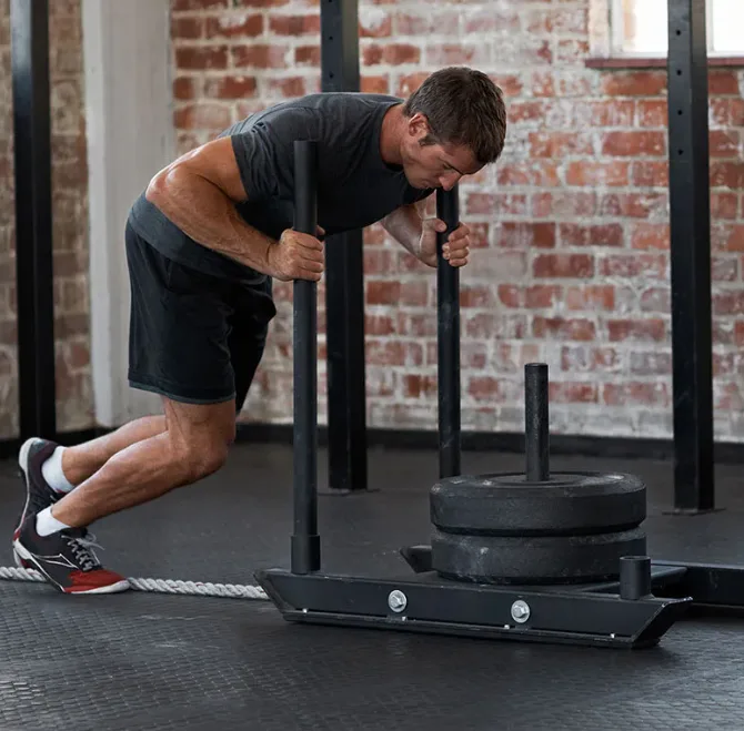Sled Hyrox push