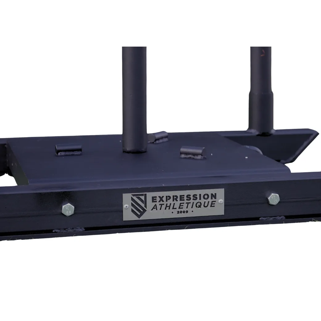 Sled Hyrox expession athlétique