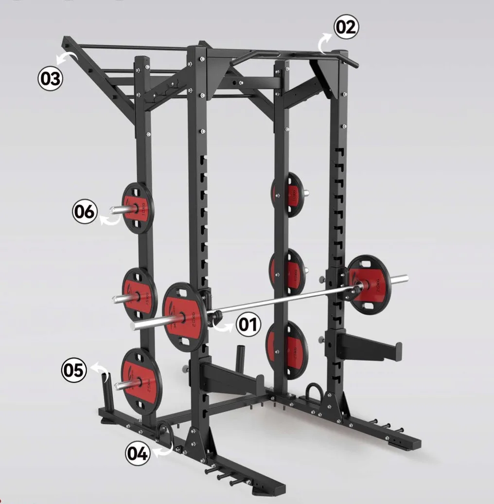 Power rack + plateforme d’haltérophilie EA Pure Strength Line – Image 2