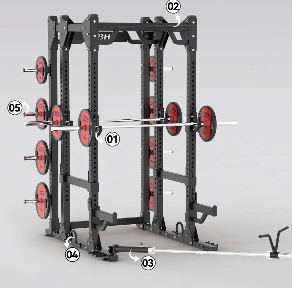 Strong Power rack + rangement EA Pure Strength Line – Image 3