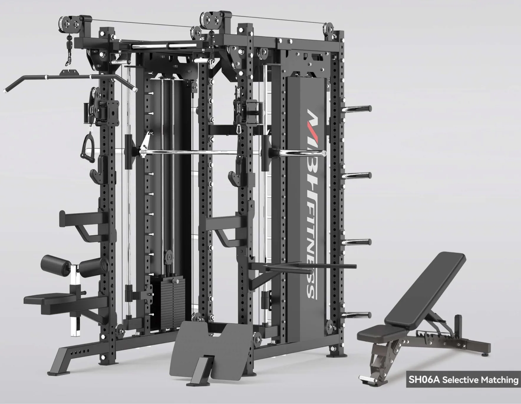 Multi fonction power Rack Sparte Elite EA Fitness